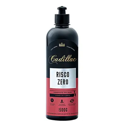 Risco Zero Composto de Polir Agressivo Cadillac 500g — produto para estética automotiva