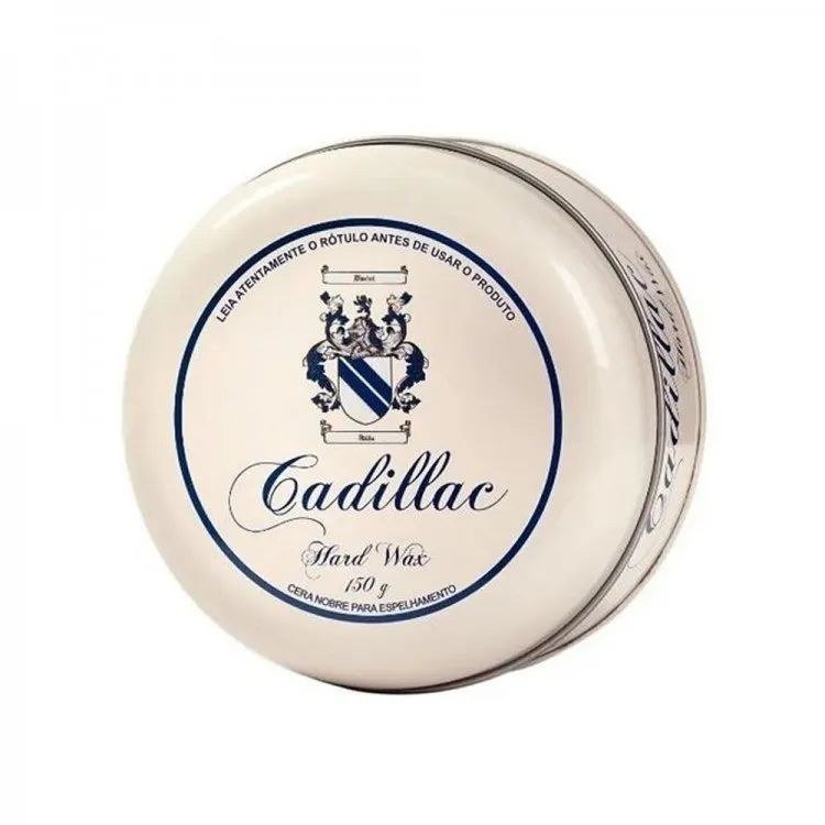 Cera em Pasta Hard Wax 150g Cadillac — produto para estética automotiva