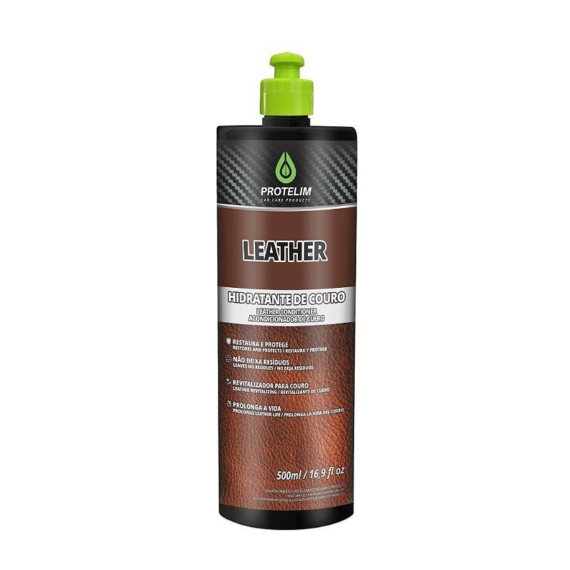 Leather Hidrante de Couro 500ml - Protelim — produto para estética automotiva