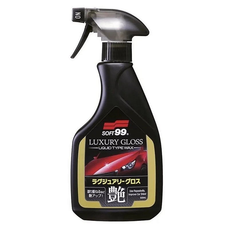 Luxury Gloss Cera Líquida 500ml Soft99 — produto para estética automotiva