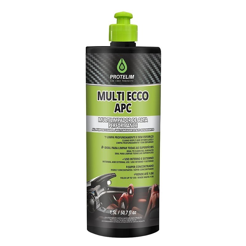 Multi Ecco APC Limpador Multiuso 1,5L - Protelim — produto para estética automotiva